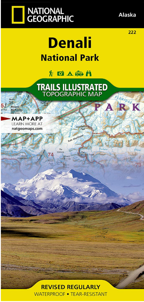 【T-MAPS】デナリ国立公園 Denali National Park and Preserve