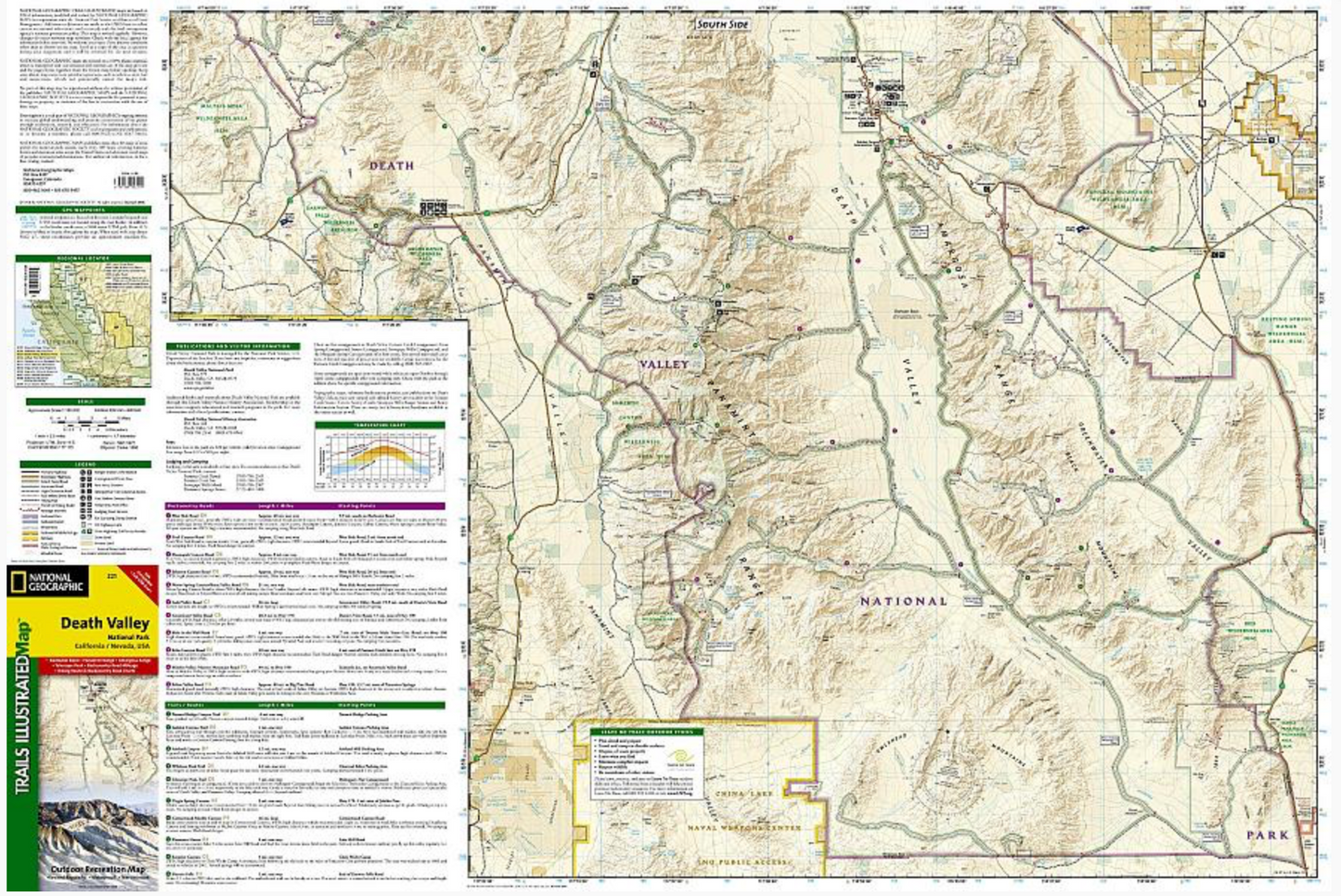 【T-MAPS】デス・ヴァレー国立公園 Death Valley National Park