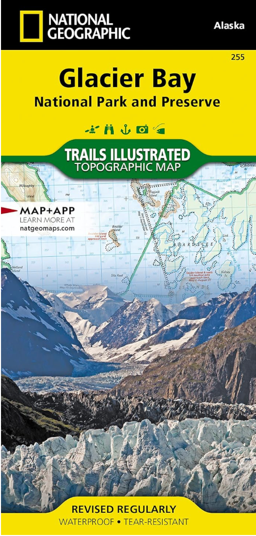 【T-MAPS】グレイシャー・ベイ国立公園 Glacier Bay National Park and Preserve