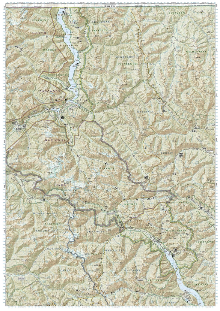 【T-MAPS】ノース・カスケード国立公園 North Cascades National Park