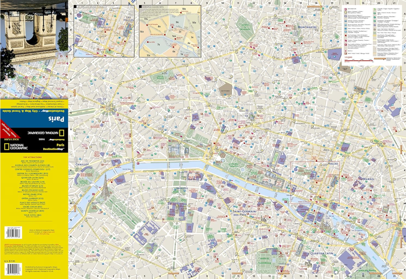 【T-MAPS】ナショナル・ジオグラフィック　パリ National Geographic Paris