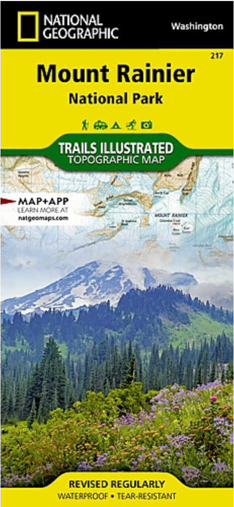 【T-MAPS】マウント・レーニア国立公園 Mount Rainier National Park