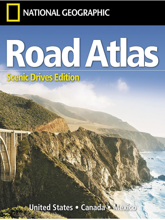 【T-MAPS】アメリカ合衆国ロード・アトラス 絶景ドライブ編 Road Atlas Scenic Drive Edition