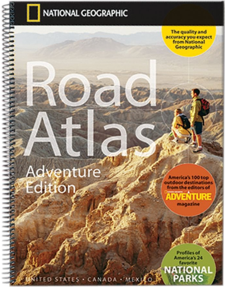 【T-MAPS】アメリカ合衆国ロード・アトラス アドベンチャー編 Road Atlas Adventure Edition