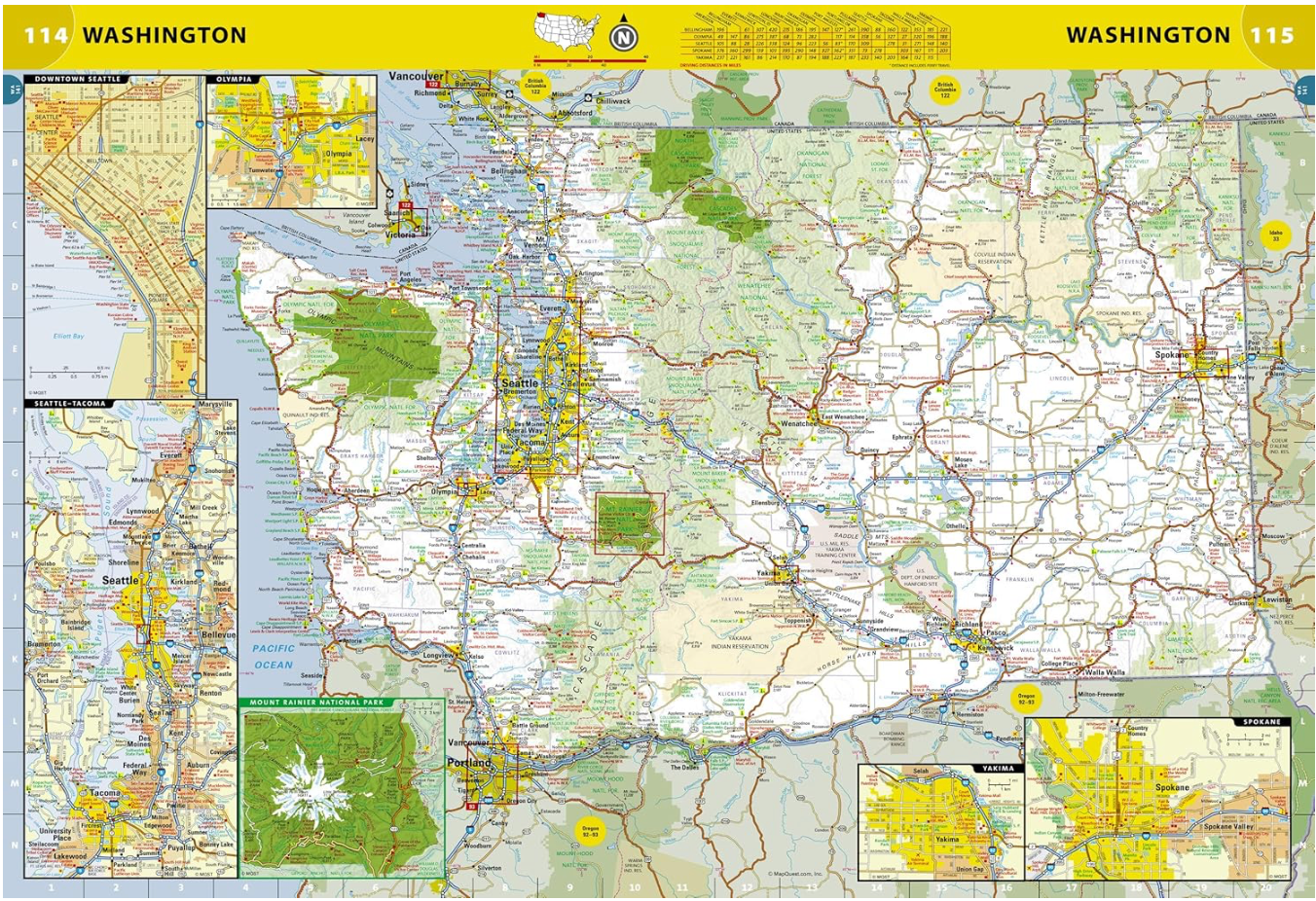 【T-MAPS】アメリカ合衆国ロード・アトラス アドベンチャー編 Road Atlas Adventure Edition