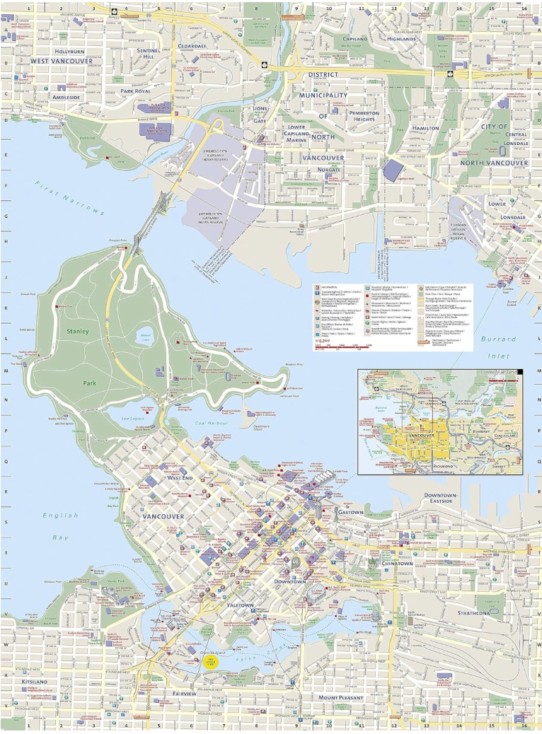 【T-MAPS】バンクーバー Vancouver