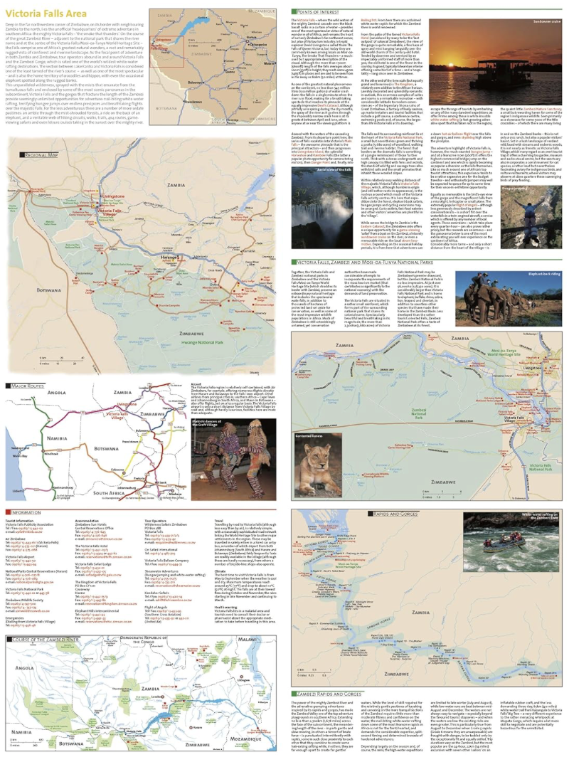 【T-MAPS】ビクトリア滝 Victoria Falls