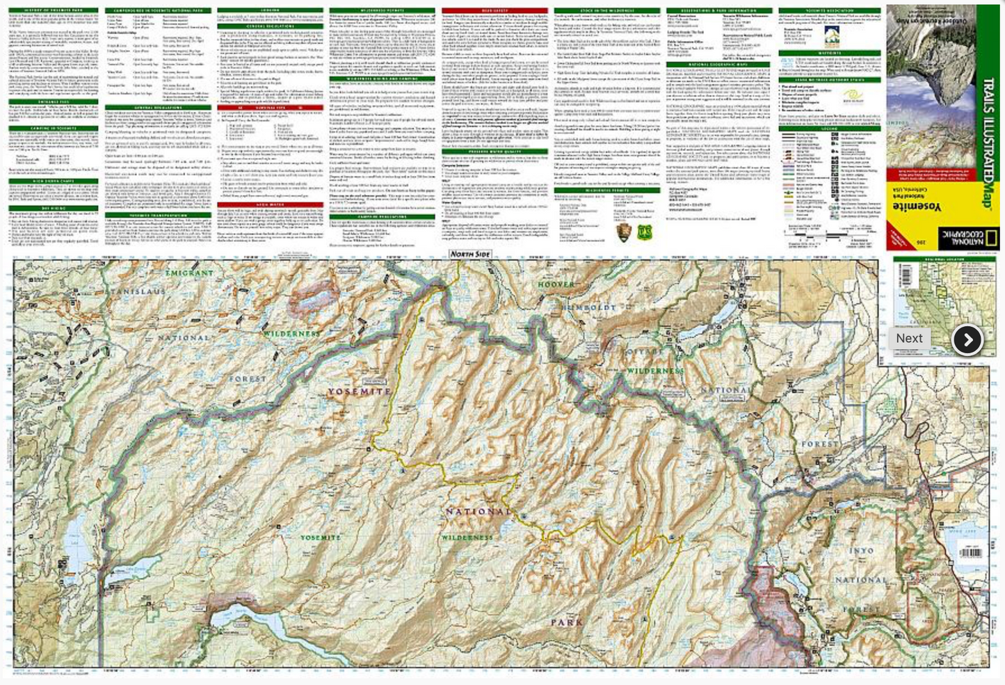 【T-MAPS】ヨセミテ国立公園 Yosemite National Park