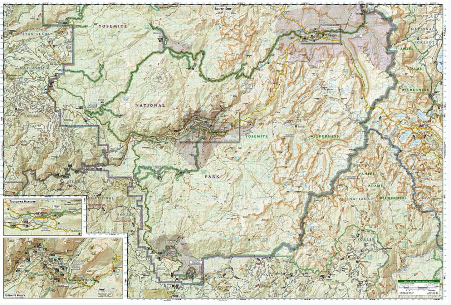 【T-MAPS】ヨセミテ国立公園 Yosemite National Park