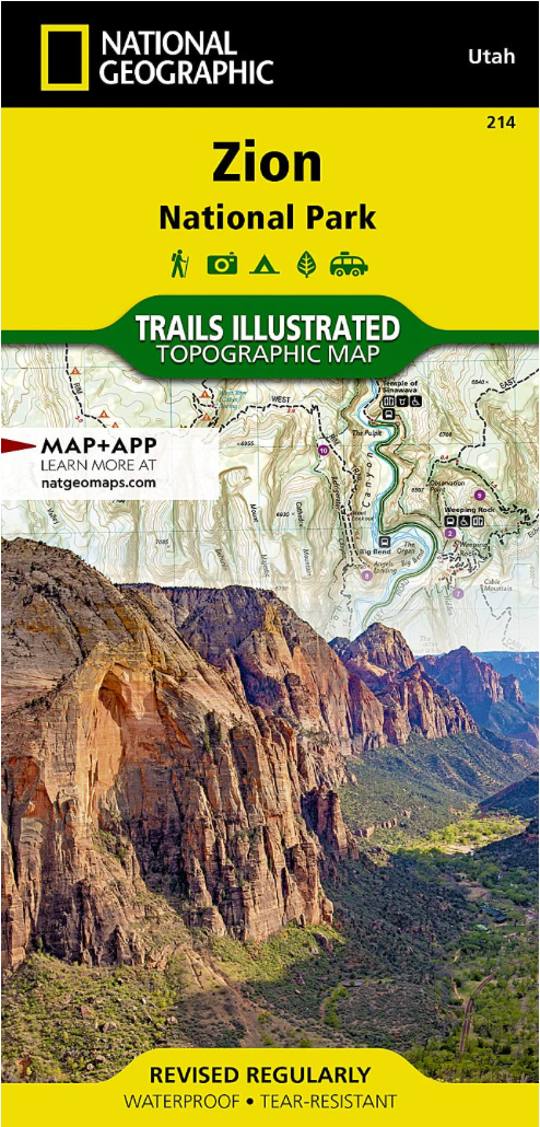 【T-MAPS】ザイオン国立公園 Zion National Park