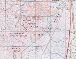 【T-MAPS】イスラエル1/10万地形図セット　Israel 1:100 000 Topographic Maps 21 set