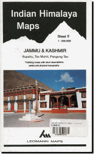 【T-MAPS】インド・ヒマラヤ９ ジャンムー＆カシミール Indian Himalaya Maps Sheet9 Jammu & Kashmir