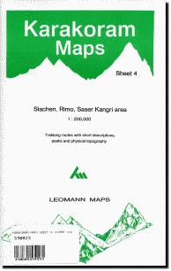 【T-MAPS】カラコルム４ Karakoram Maps Sheet4