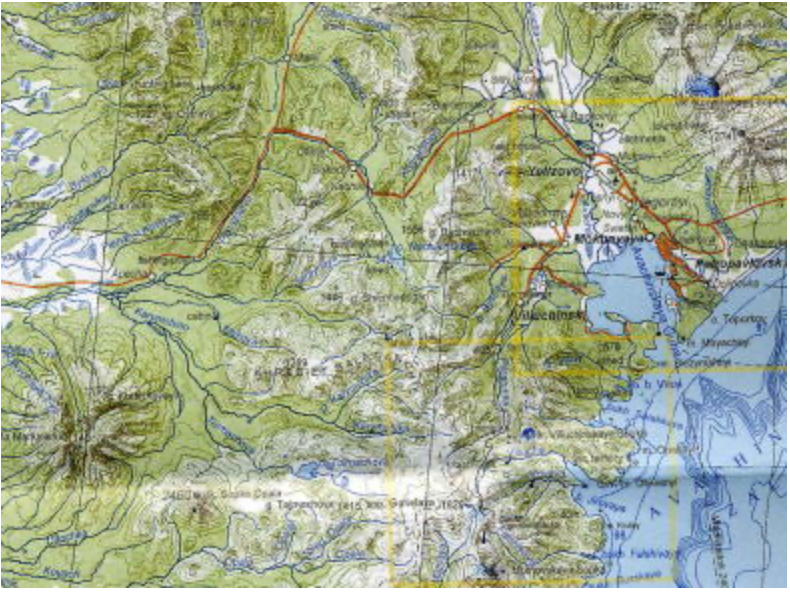 【T-MAPS】カムチャツカ Kamchatka