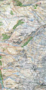 【T-MAPS】ボリビア登山地図　イリマニ～ムルラタ　Mururata Illimani