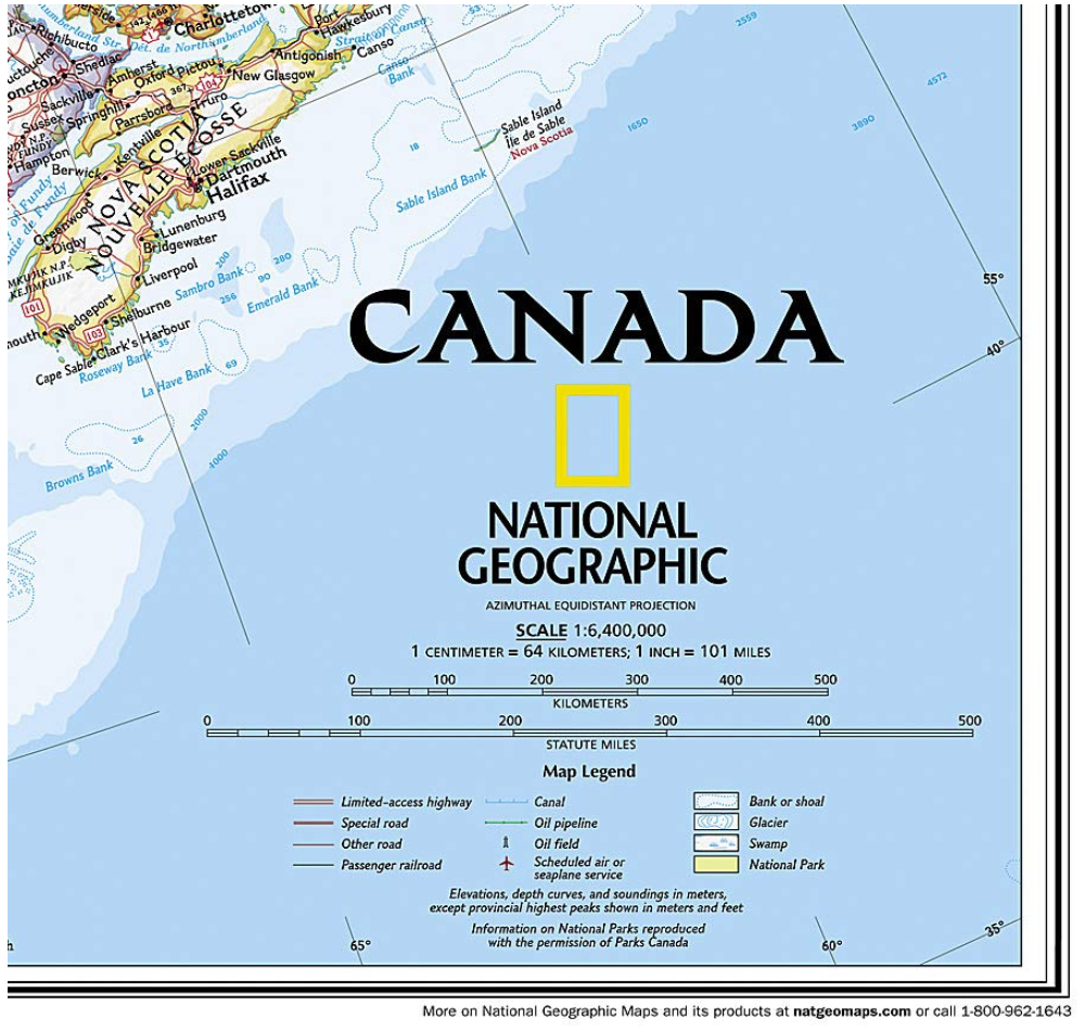 【T-MAPS】カナダ・ウォールマップ Canada Classic